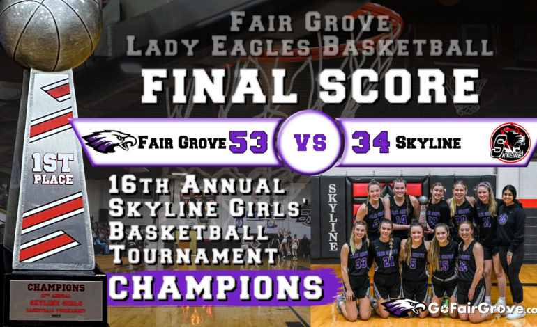 Lady Eagles defeat Skyline Tigers 53-34 Taking First Place in the 16th Annual Skyline Girls’ Basketball Tournament