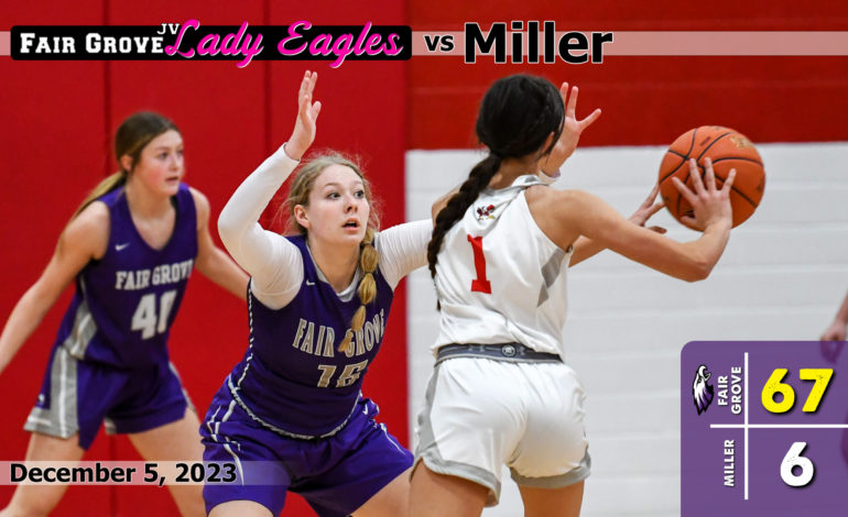 Fair Grove Lady Eagles vs Miller JV