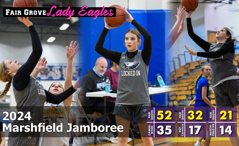 Fair Grove Lady Eagles Sweep Marshfield Jamboree