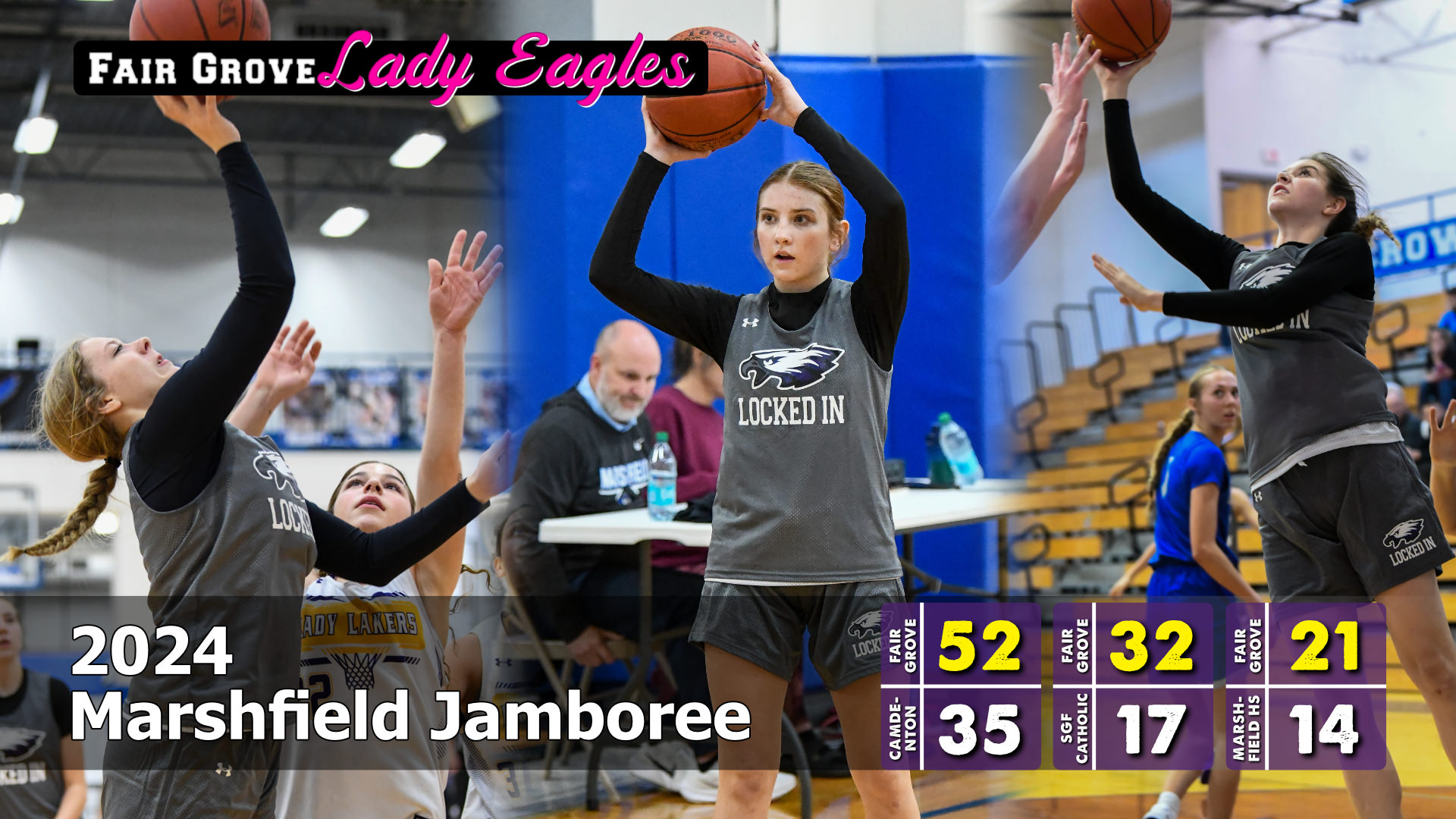 Fair Grove Lady Eagles Sweep Marshfield Jamboree