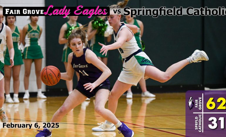 Fair Grove Lady Eagles Double Springfield Catholic’s Score: 62-31